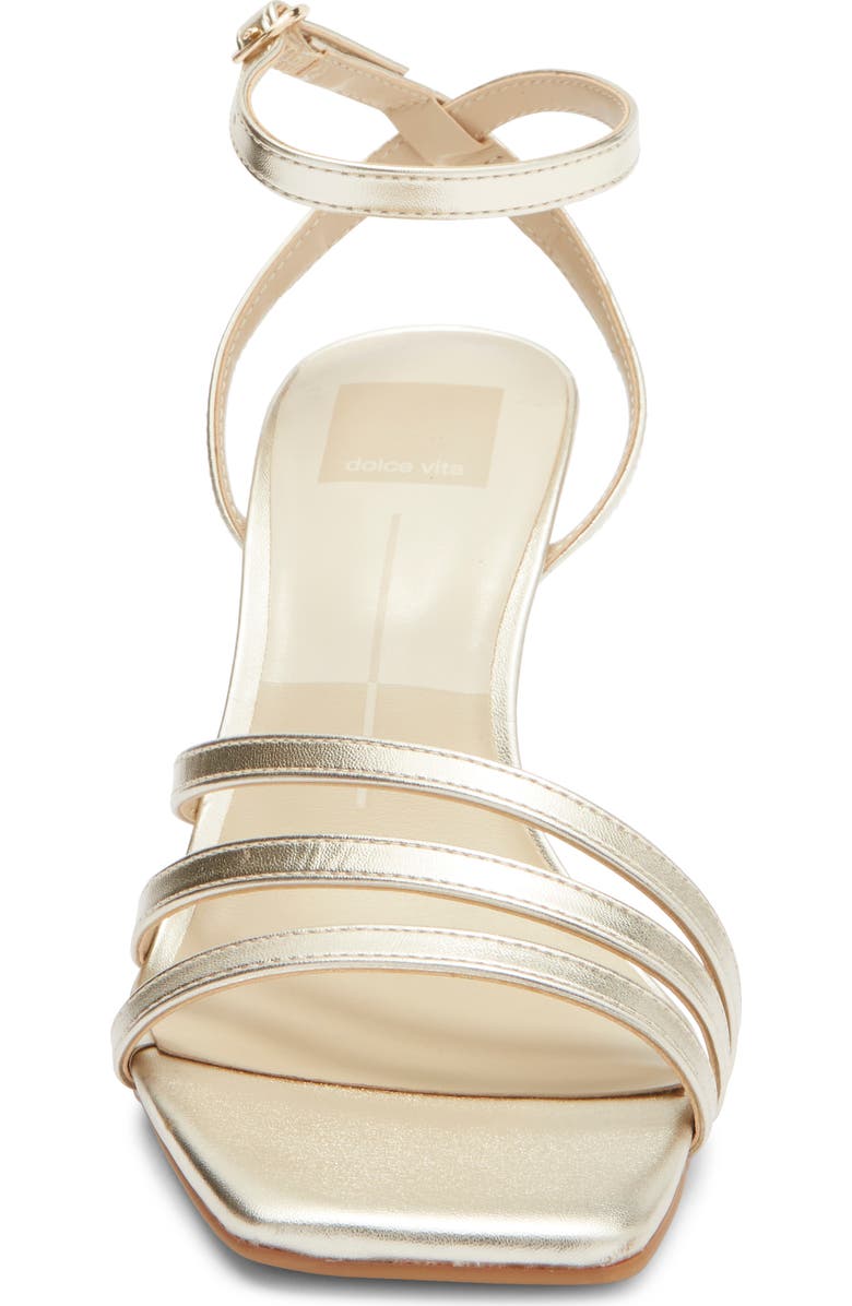 Dolce Vita Hanley Faux Shearling Bootie, Alternate, color, Platinum Metallic Stella