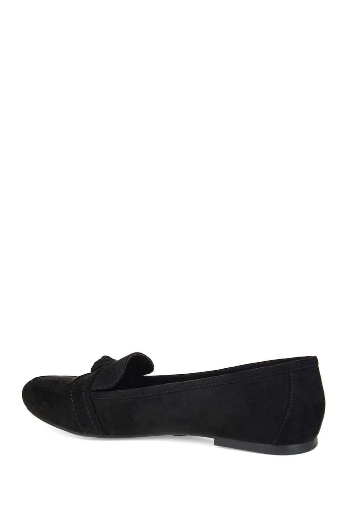 Journee Collection Marci Knotted Strap Loafer - Wide Width Available, Alternate, color, Black
