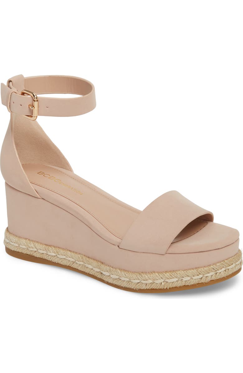 BCBG Addie Platform Sandal, Main, color,