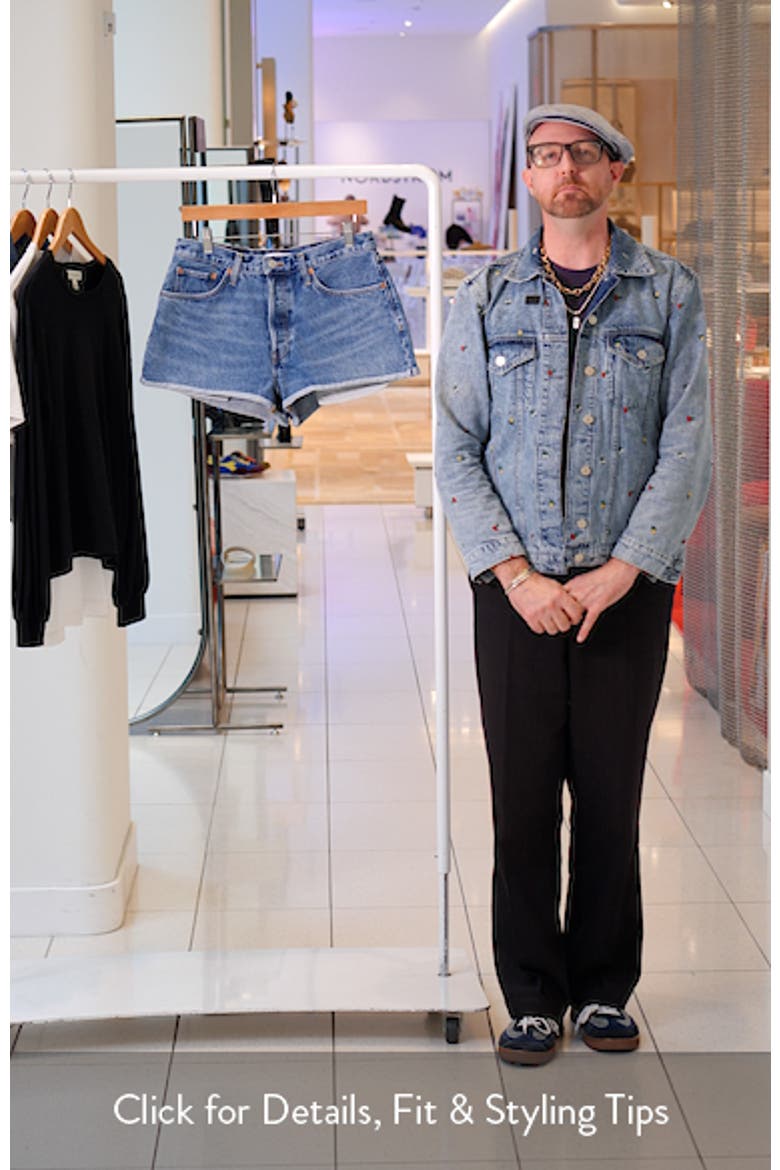 Daisy Cuffed Denim Shorts video