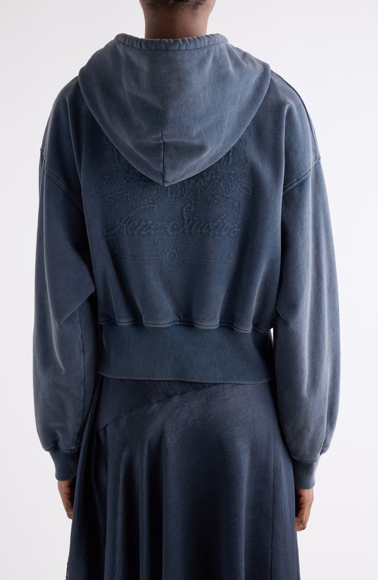 Felly Logo Embossed Zip Hoodie