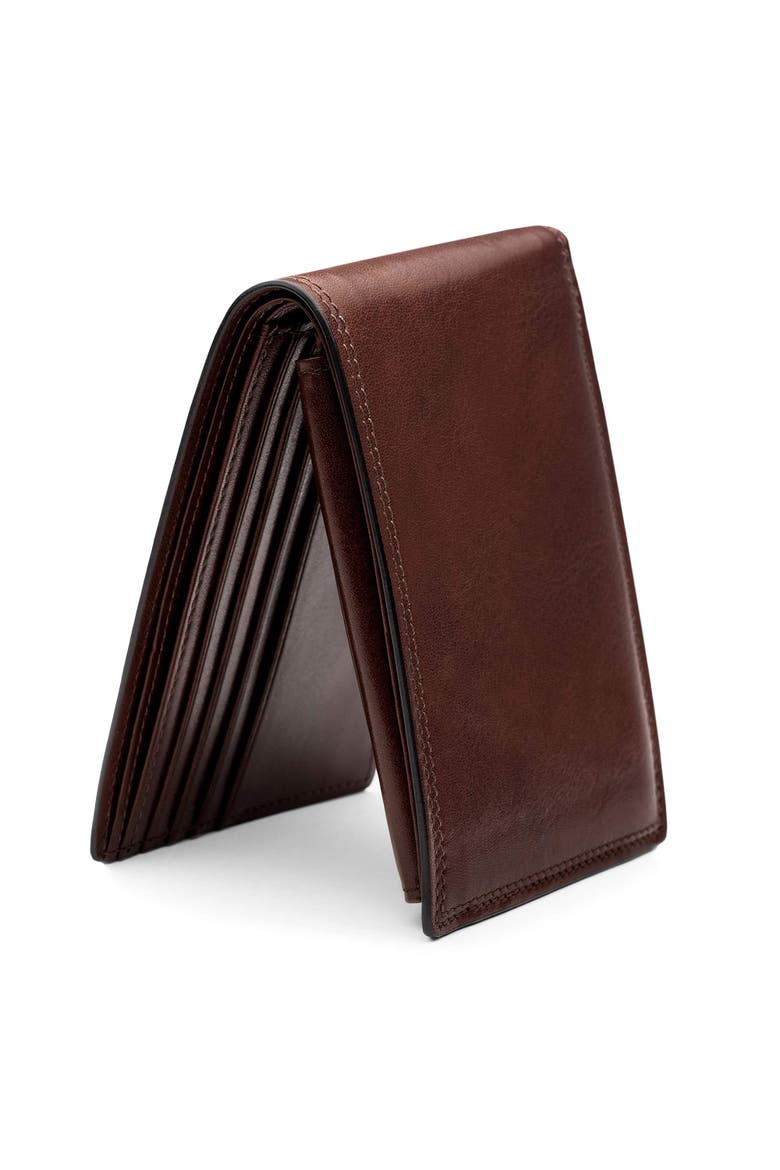 Dolce Credit Wallet With I.d. Passcase, Alternate, color, Dark Brown