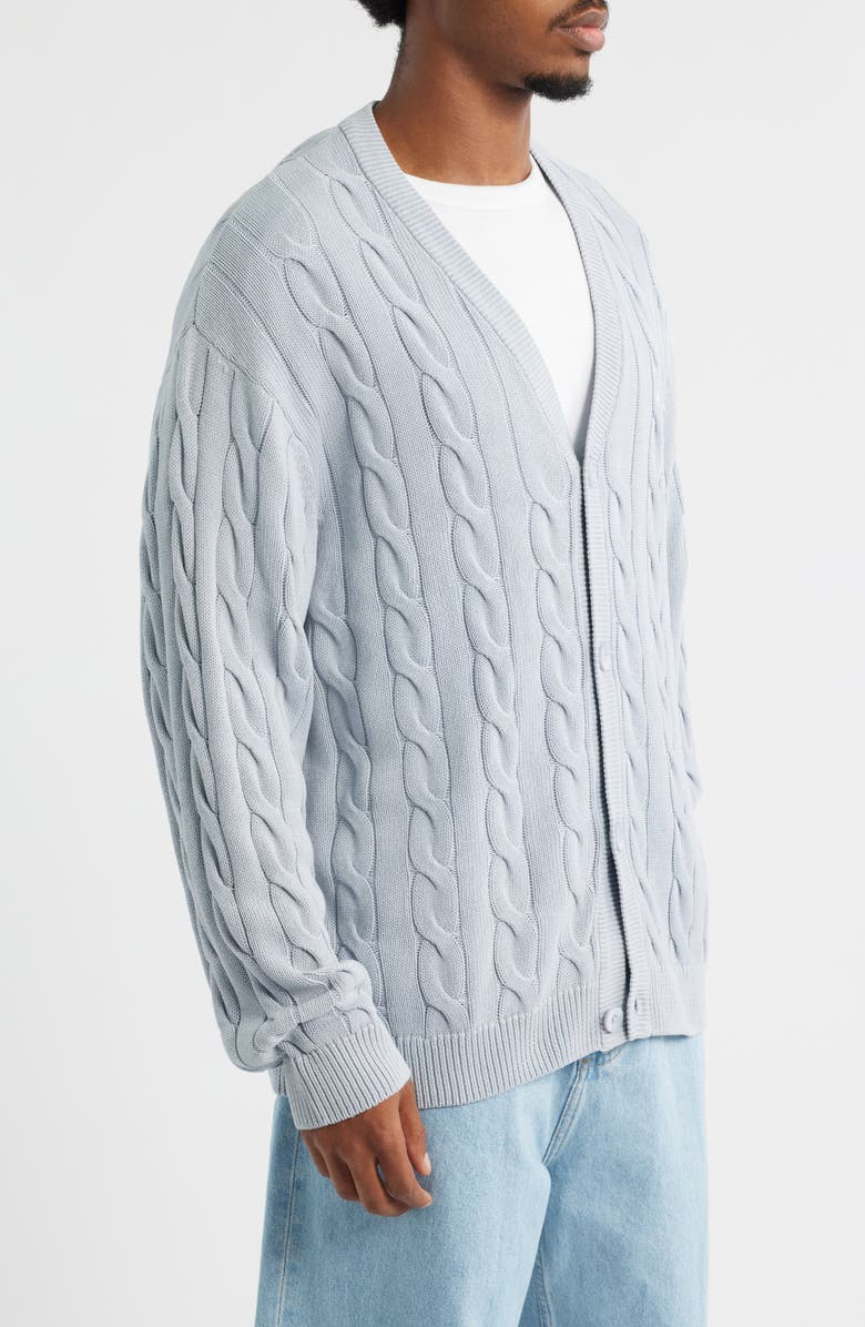 Carhartt Work In Progress Carter Cable Cotton Cardigan, Alternate, color, 