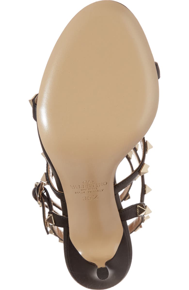 Valentino Garavani 'Rockstud' Ankle Strap Sandal, Alternate, color,