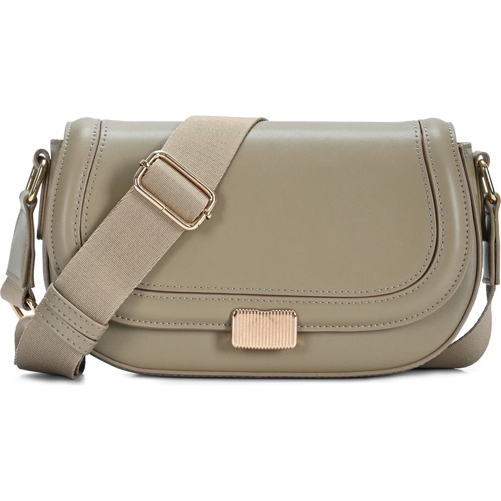 Rachel Zoe Seatbelt Crossbody Bag In Moss