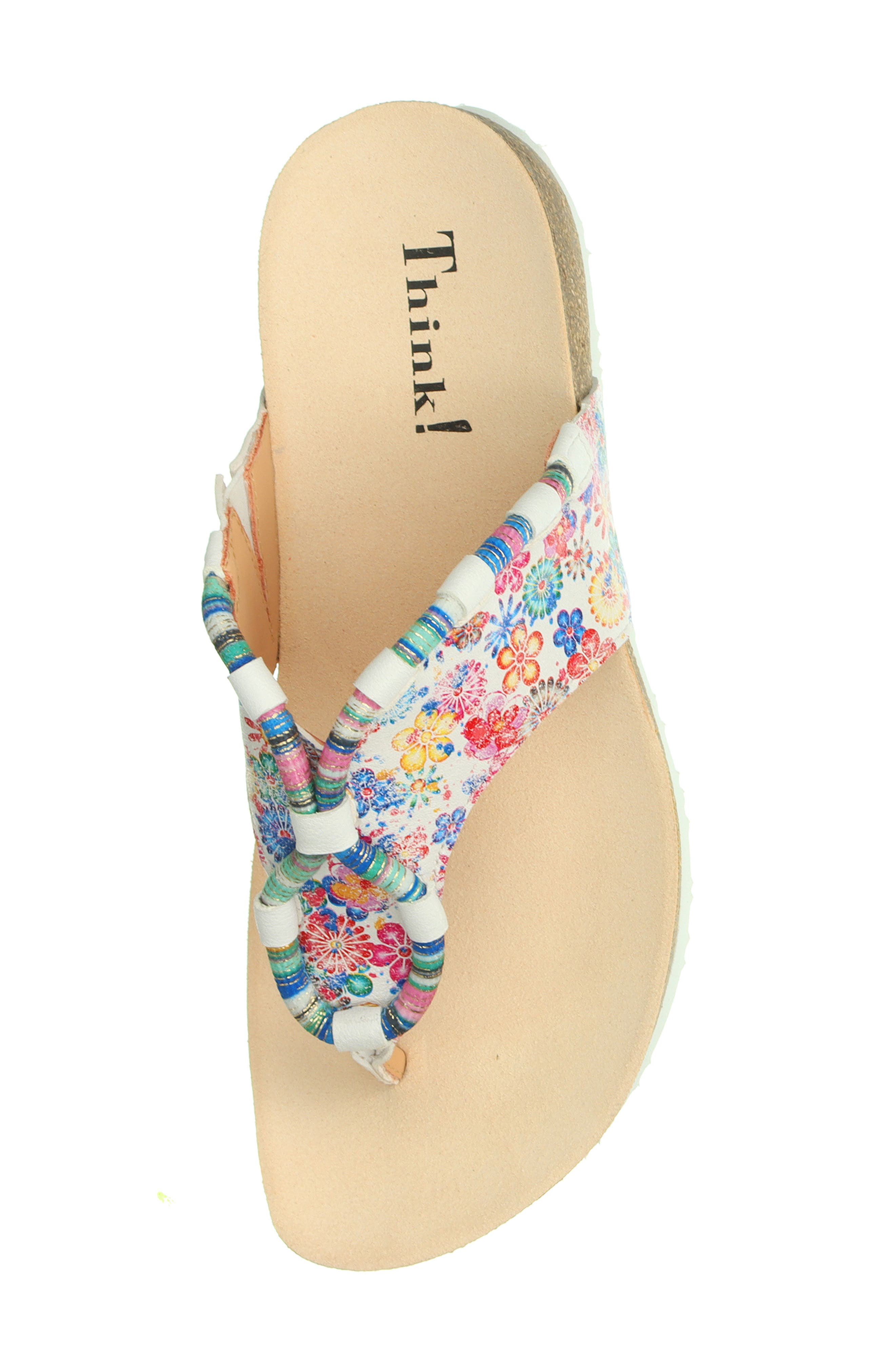 Think! 'Julia' Sandal, Alternate, color, Bianco Combo