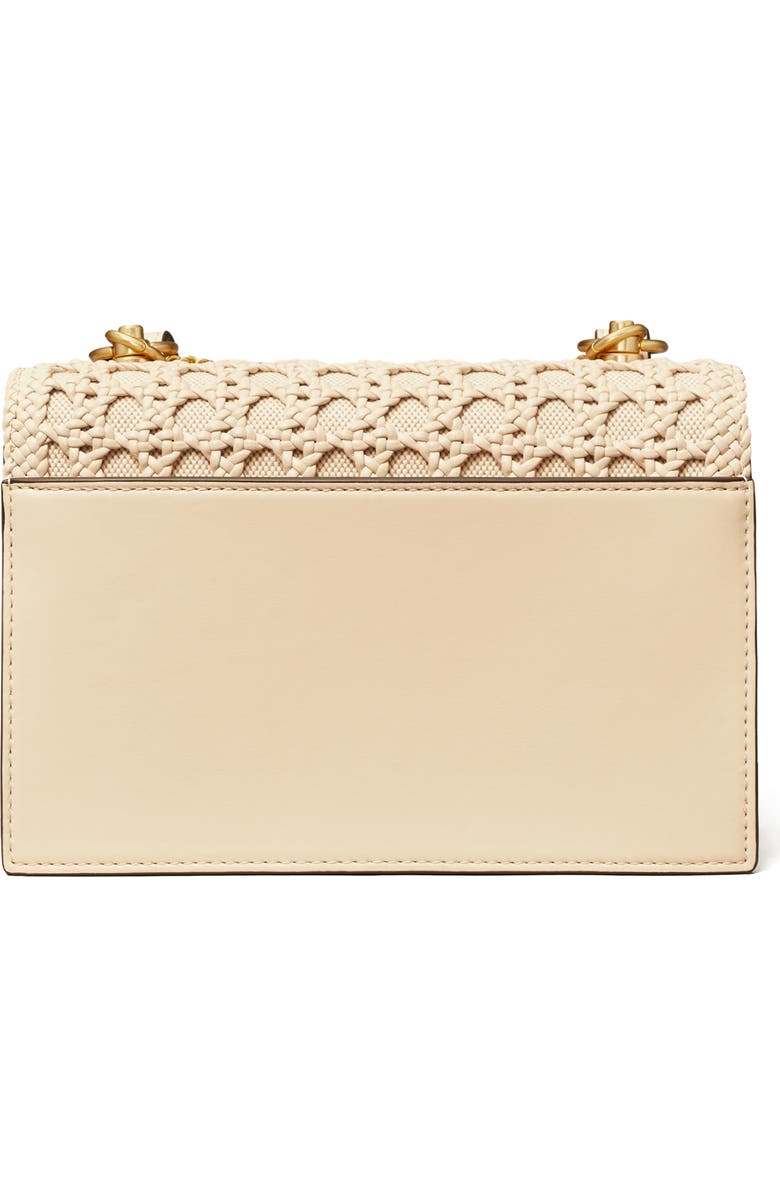 Tory Burch Miller Basketweave Leather Shoulder Bag, Alternate, color,
