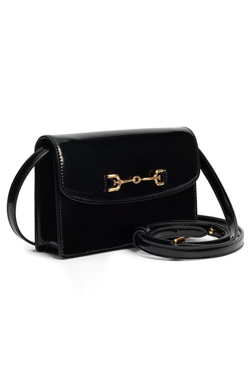 SAM EDELMAN SAM EDELMAN SMALL LORAINE LEATHER BOX CROSSBODY BAG