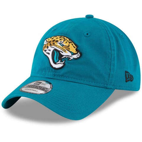 Men's New Era Black Jacksonville Jaguars Logo Core Classic 2.0 9TWENTY Adjustable Hat