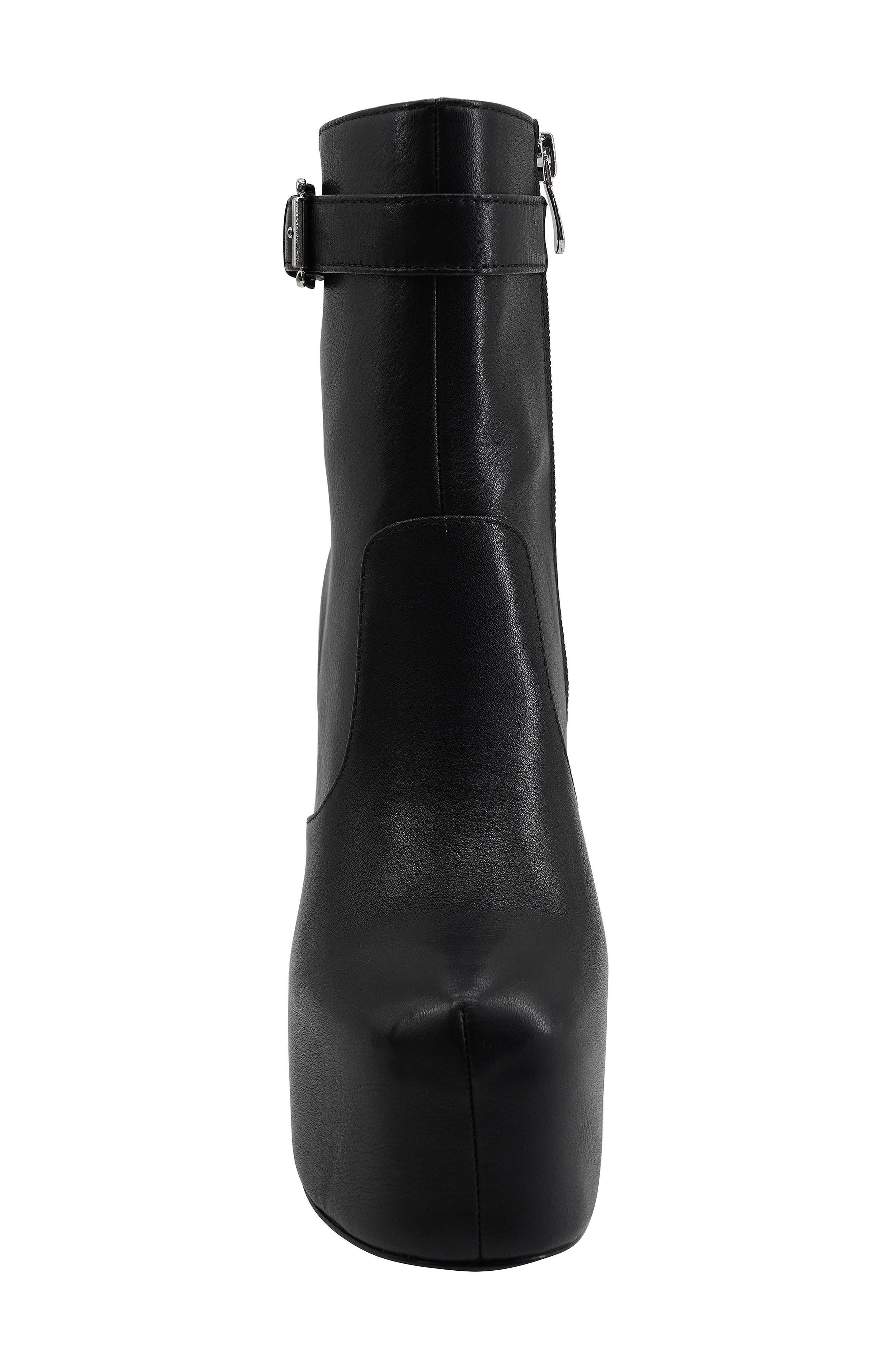 ZIGI Ona Platform Bootie, Alternate, color, Black