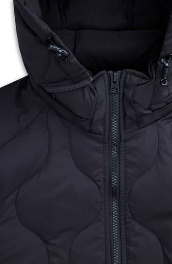 Crescent Down Works Down Diagonal Quilt Jacket - Green