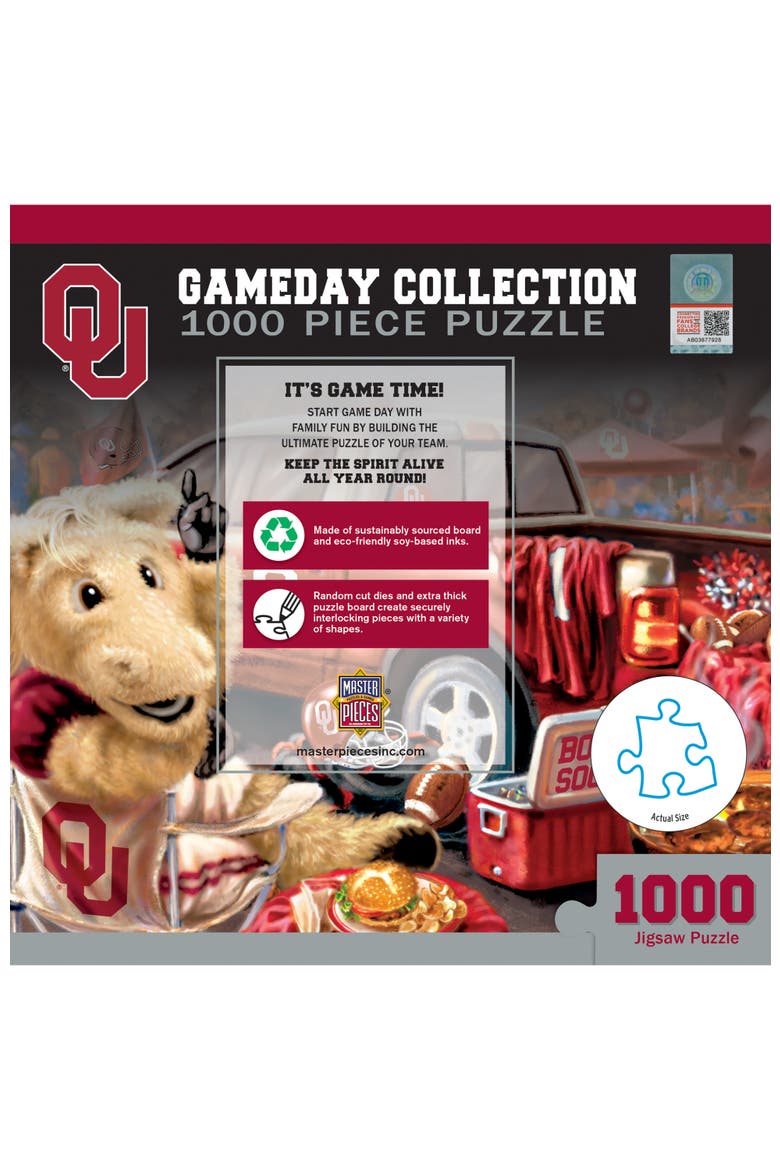 Oklahoma Gameday 1000 Piece Puzzle, Alternate, color, Multicolor