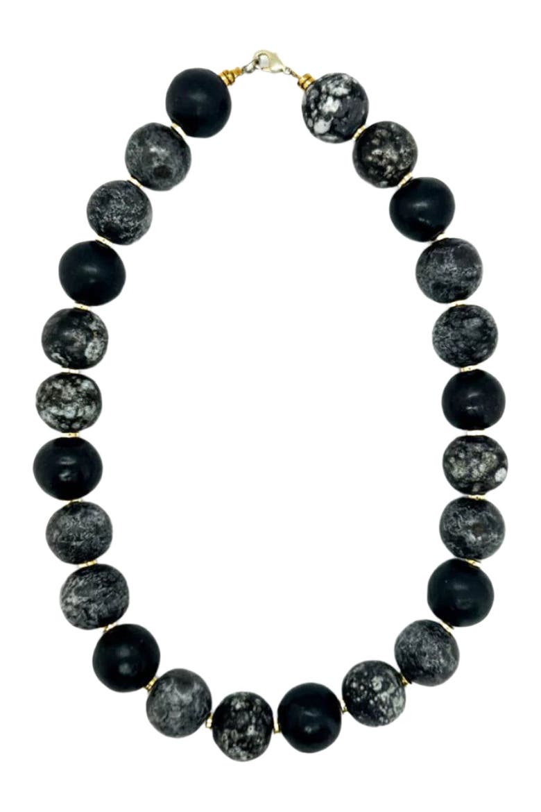 Twilight Collection - Pomsky Necklace - 18", Main, color, Multi