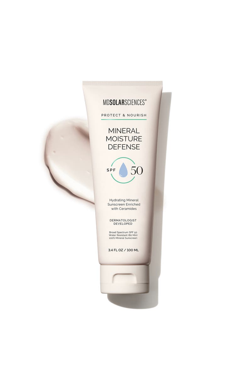 MDSolarSciences Mineral Moisture Defense SPF50, Main, color, NO COLOR