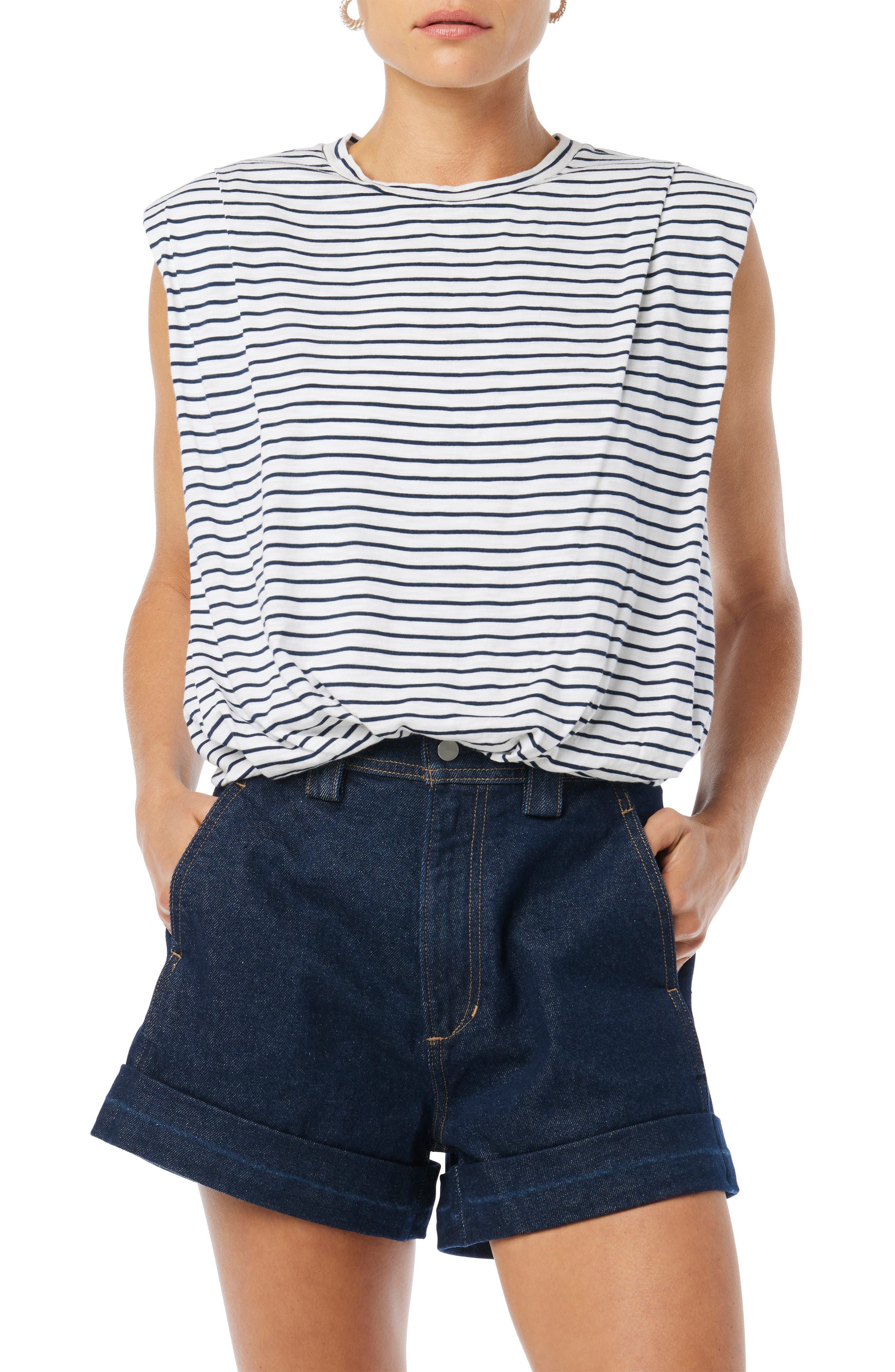 Joe's The Arden Sleeveless Cotton Blend Tank
