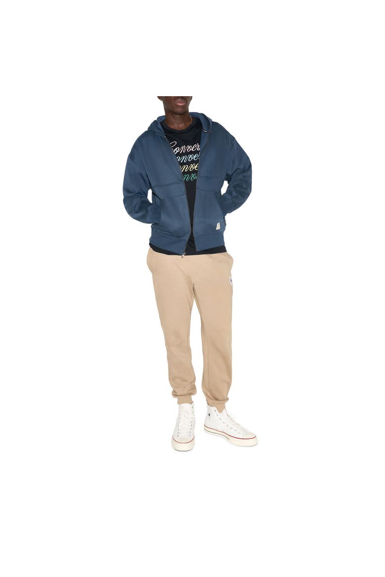 Chore Full Zip Hoodie, Alternate, color, MEDIUM INDIGO
