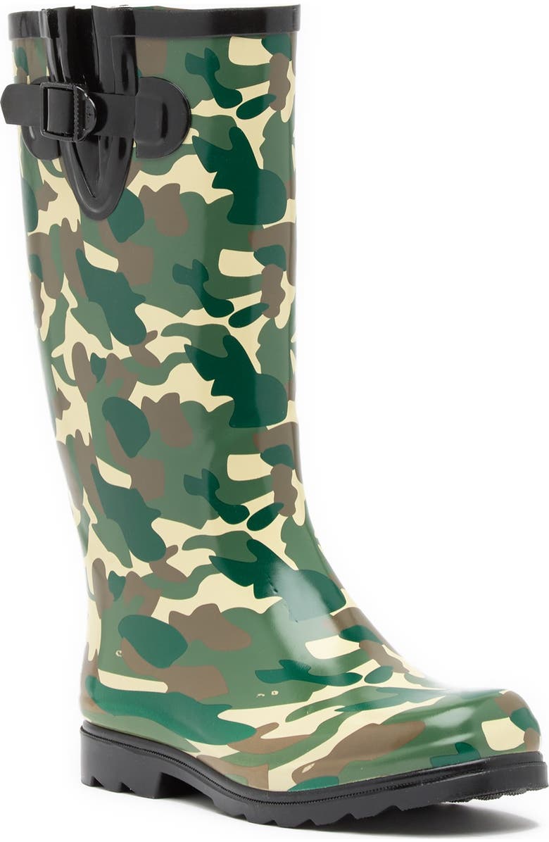 Nomad Drench Waterproof Rain Boot, Main, color, Camo