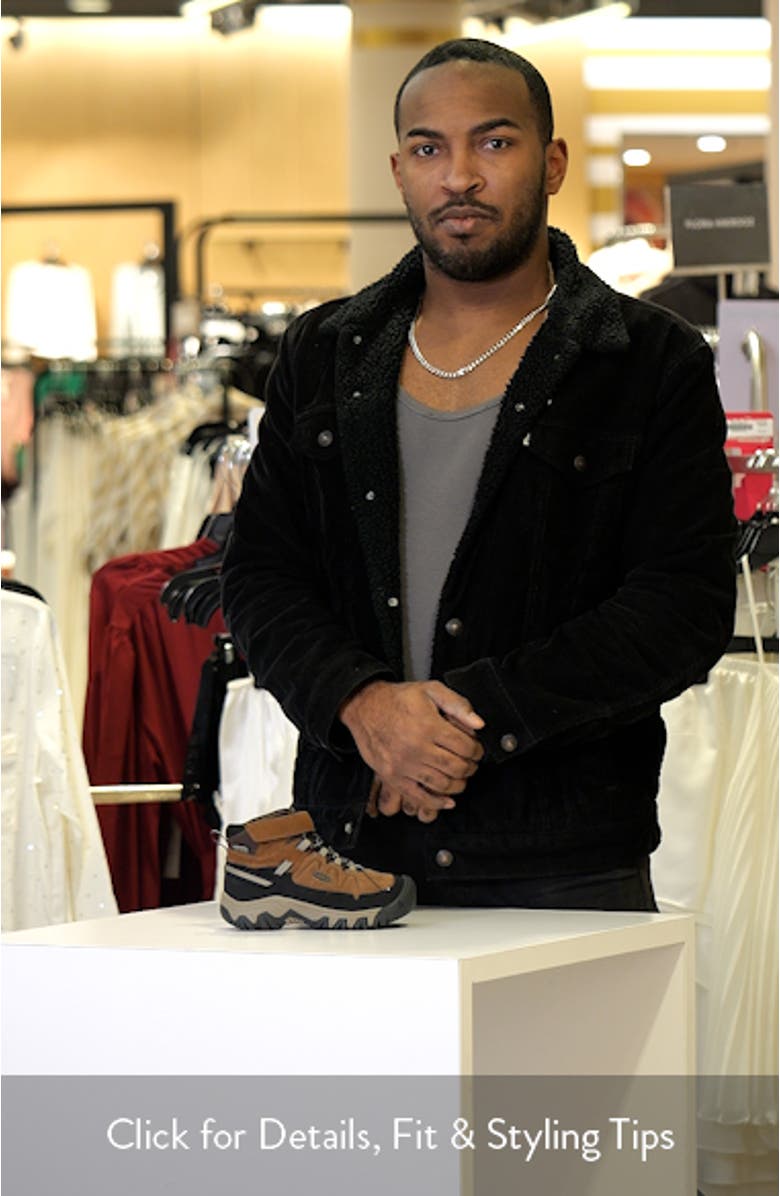 Kids' Targhee IV Mid Waterproof Hiking Shoe, sales video thumbnail