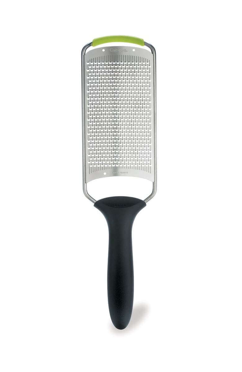 CUISIPRO Fine Etched Cheese Grater Zester Surface Glide Technology, Main, color,