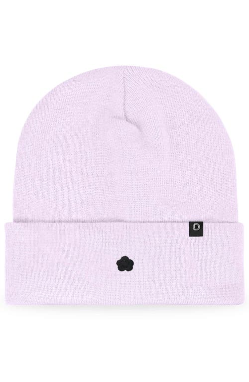 Dalix Lil Flower Beanie Cap In Purple