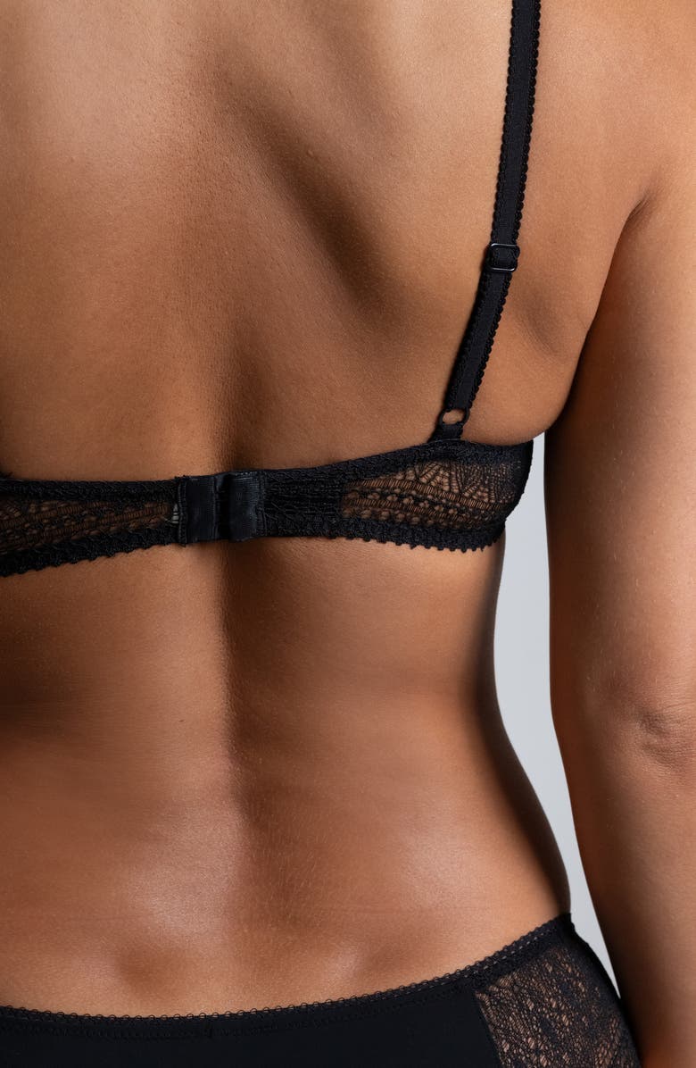 PASSIONATA Leila Underwire Lace Bra, Alternate, color, Black