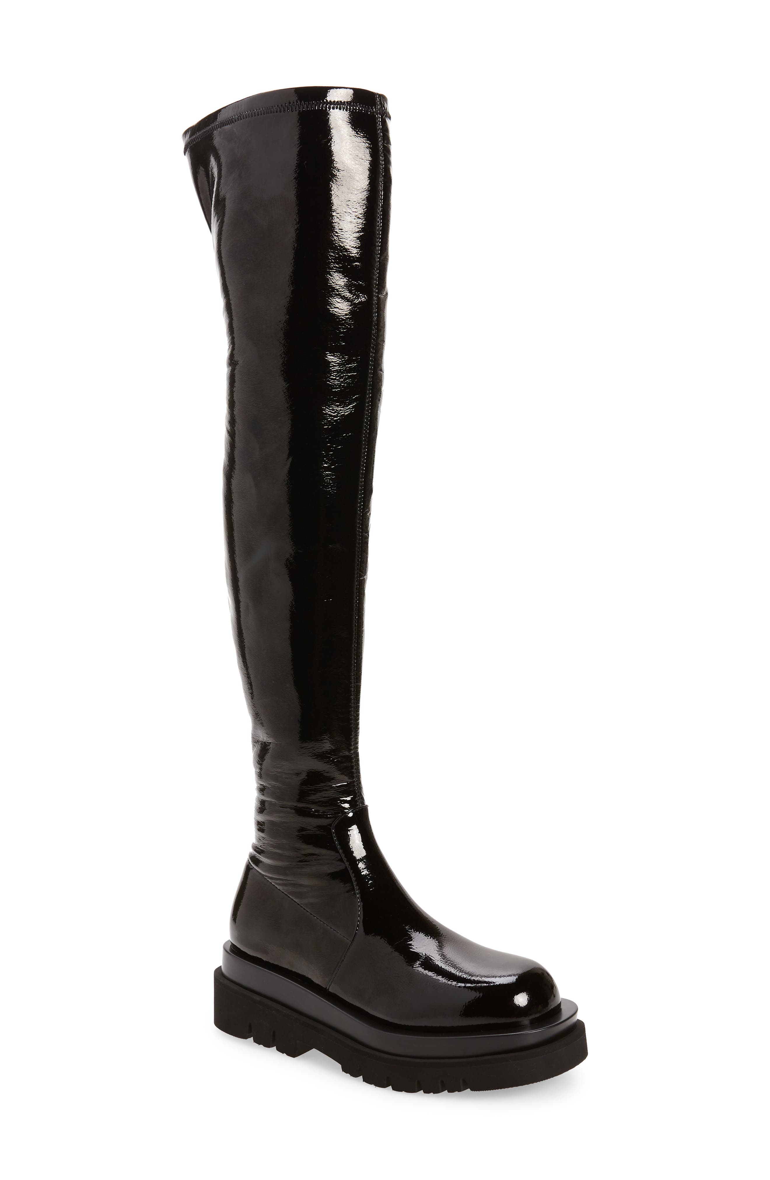 Jeffrey Campbell Tanked Over the Knee Boot, Main, color, 