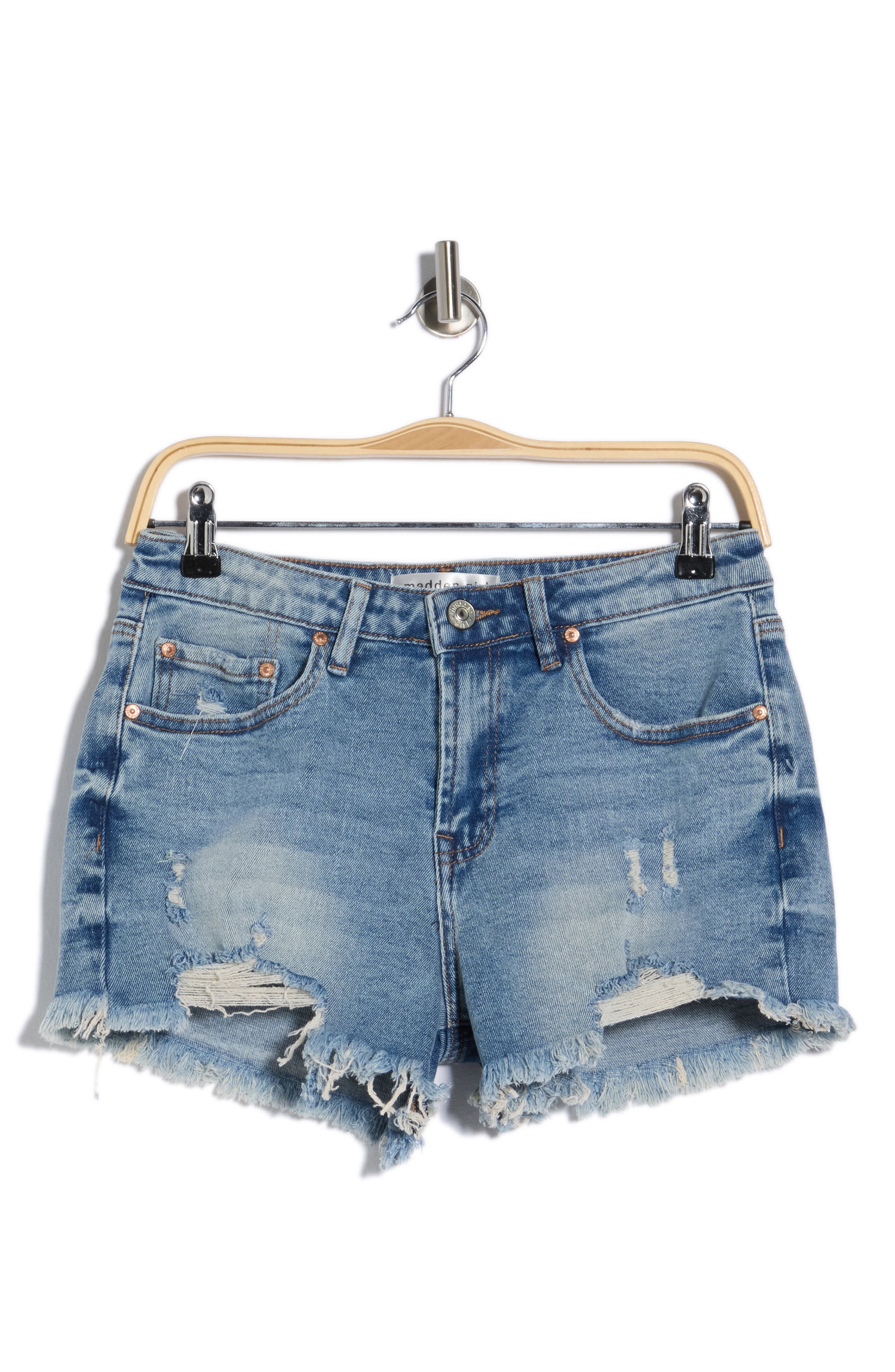 Madden Girl Festival Denim Shorts