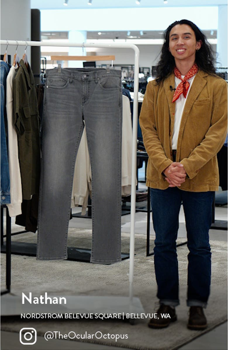 The Brixton Slim Straight Leg Stretch Jeans, sales video thumbnail