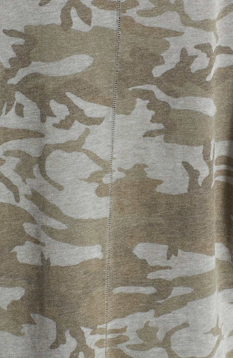 Free People Army Tee, Alternate, color, Green