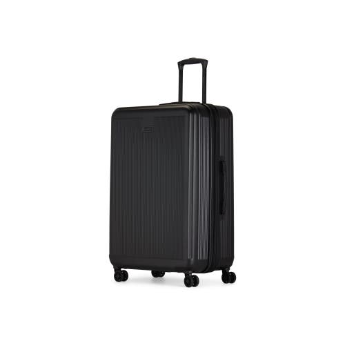 Bugatti Singapore Hardside Check-in Large Luggage With Expansion In Black