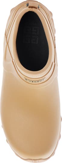 【関税＆送料込み】Givenchy Bogs Waterproof Sneakers Bogs lace up boots in rubber and neoprene in - black