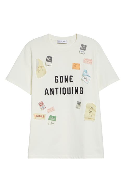 Gender Inclusive Gone Antiquing Appliqué T-Shirt