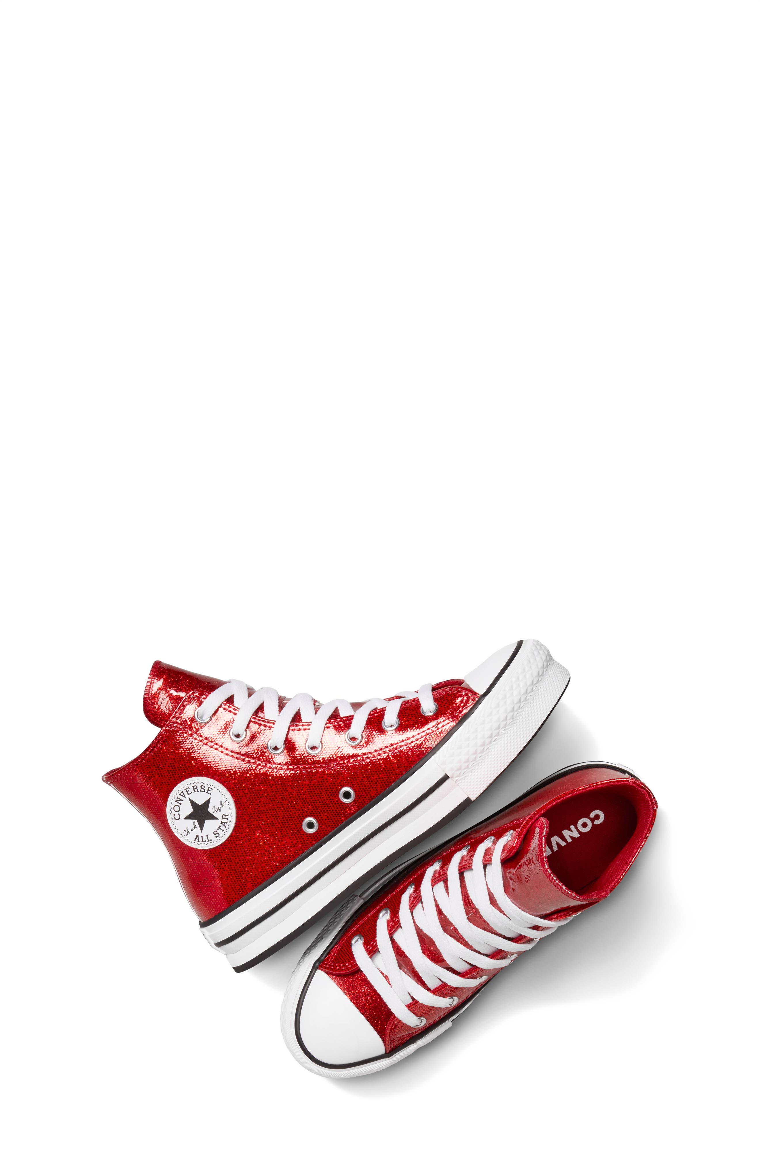Converse Kids
 Chuck Taylor<sup
®</sup
 All Star Lift High Top Platform Sneaker, Alternate, color, 