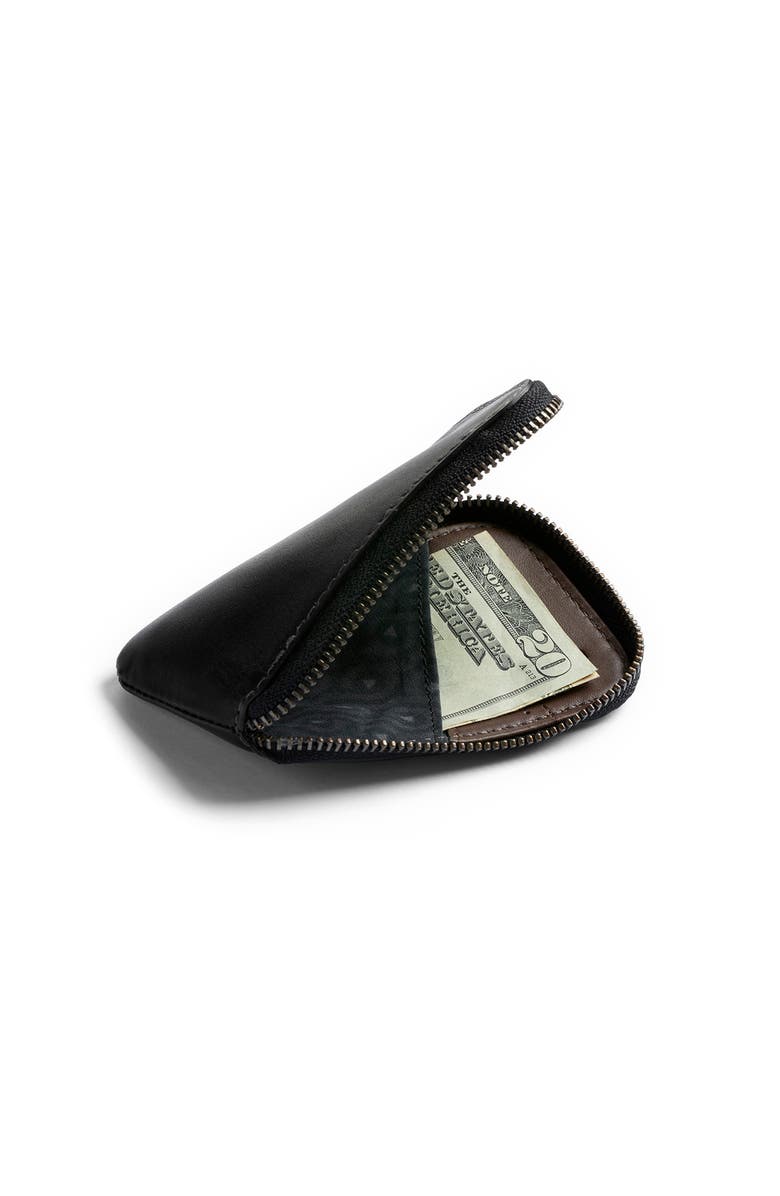 Bellroy Leather Card Pocket, Alternate, color, Black