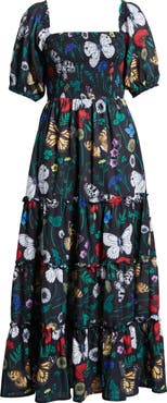 Dressed in Lala Fairy Folklore Smocked Maxi Dress