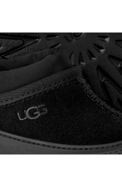 Ugg(r) Kids' Tasman Waterproof Hybrid Slip-on In Black