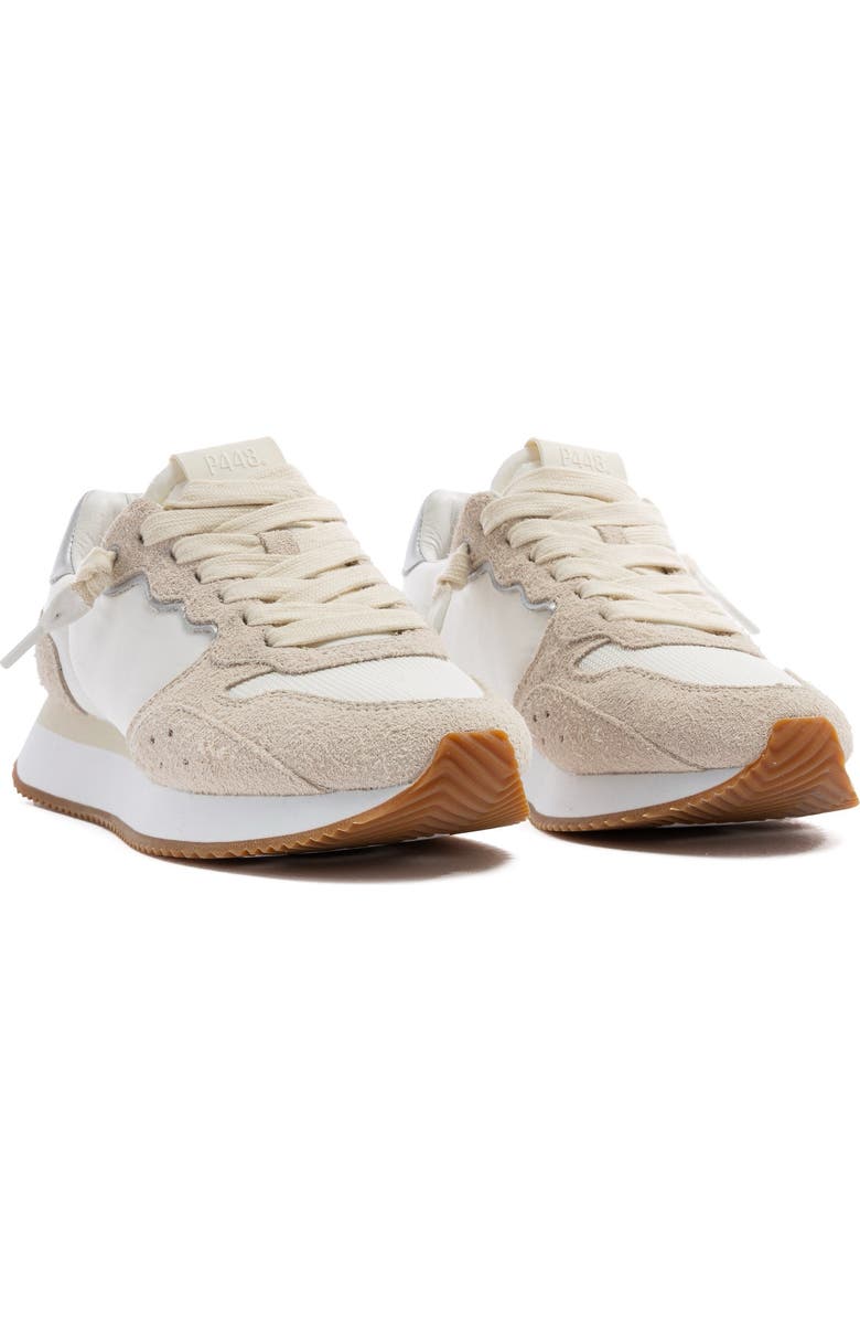 P448 Jesse Trainer Sneaker, Alternate, color, White