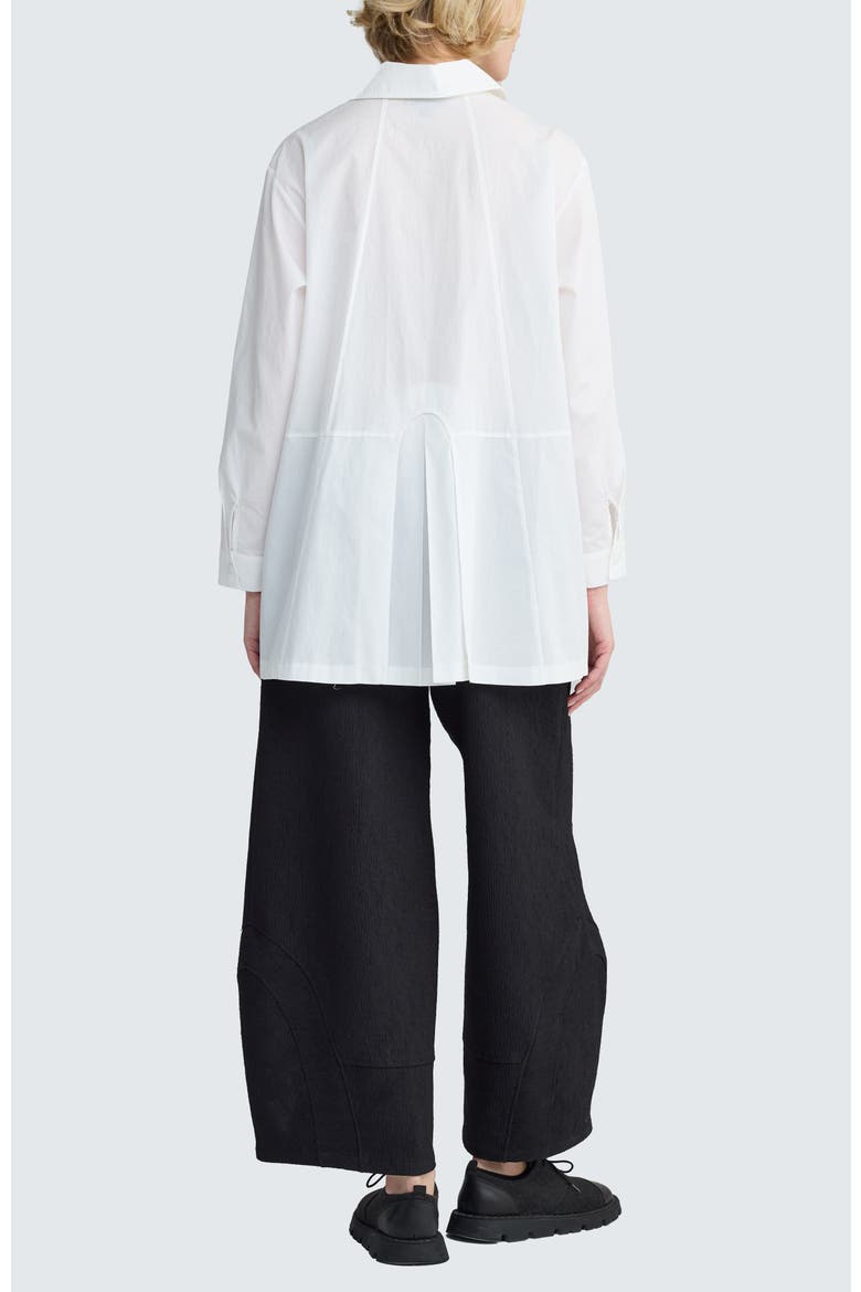 Lucida A-Line Shirt, Alternate, color, Ecru