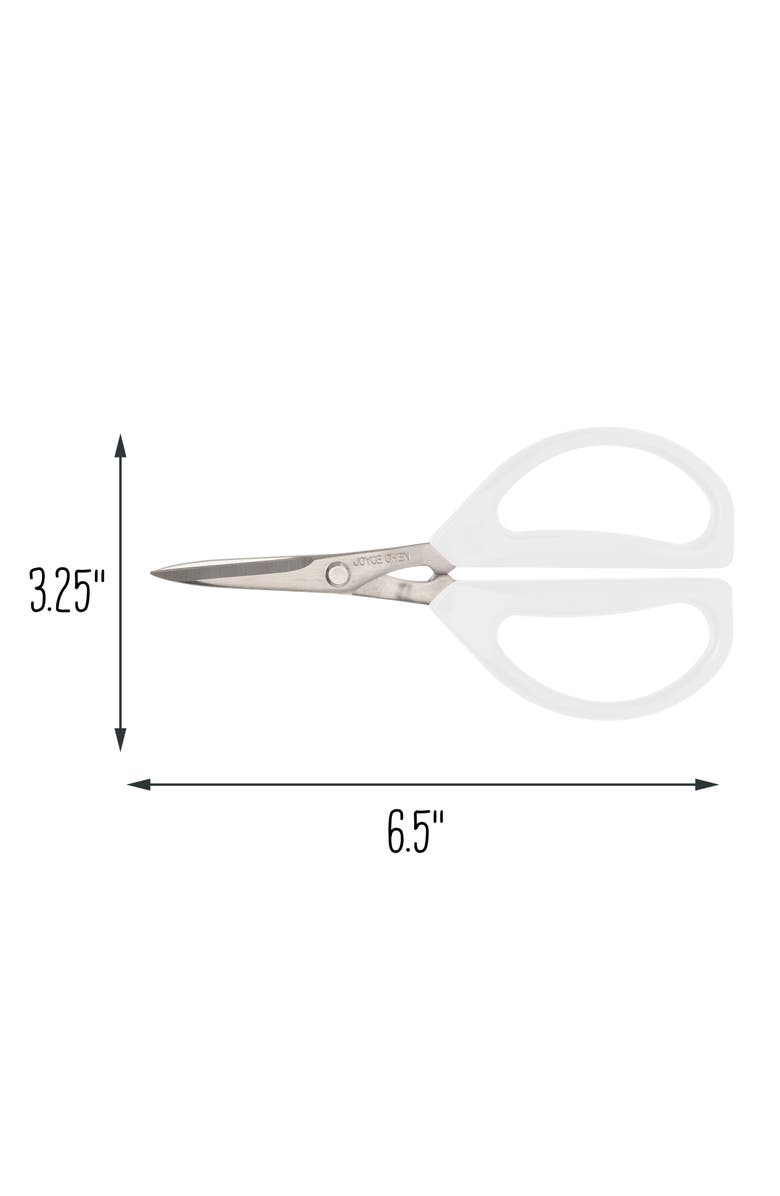 JOYCE CHEN Original Unlimited Kitchen Scissors, Alternate, color, White