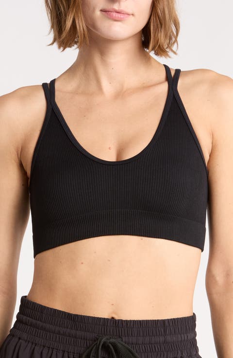 Free Throw Ribbed Sports Bra