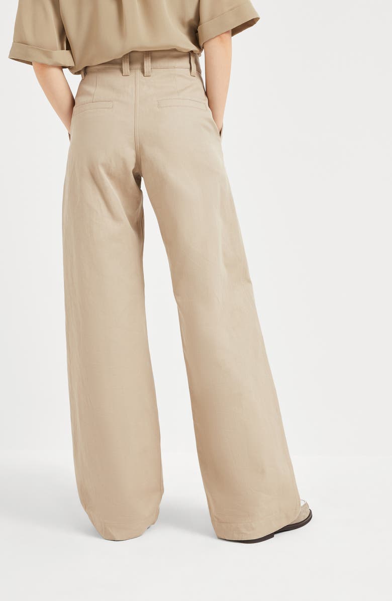 Brunello Cucinelli Ergonomic Loose trousers, Alternate, color, 