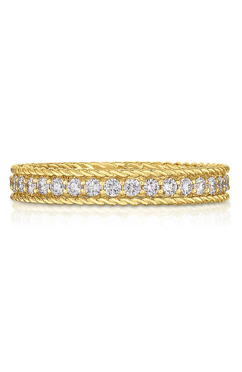 Roberto Coin Symphony Diamond Band Ring, Main, color, Yellow Gold