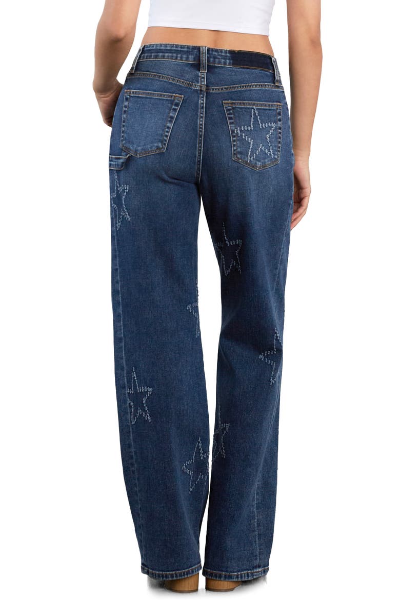 Star Bootcut Jeans, Alternate, color, SIDEWALK DENIM