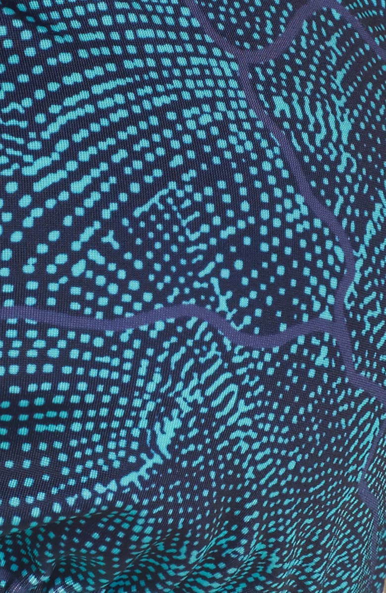 Zella Keyhole Swim Top, Alternate, color, 