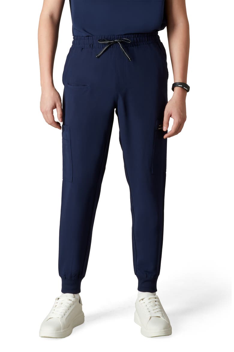London Jogger Scrub Pants, Main, color, Navy