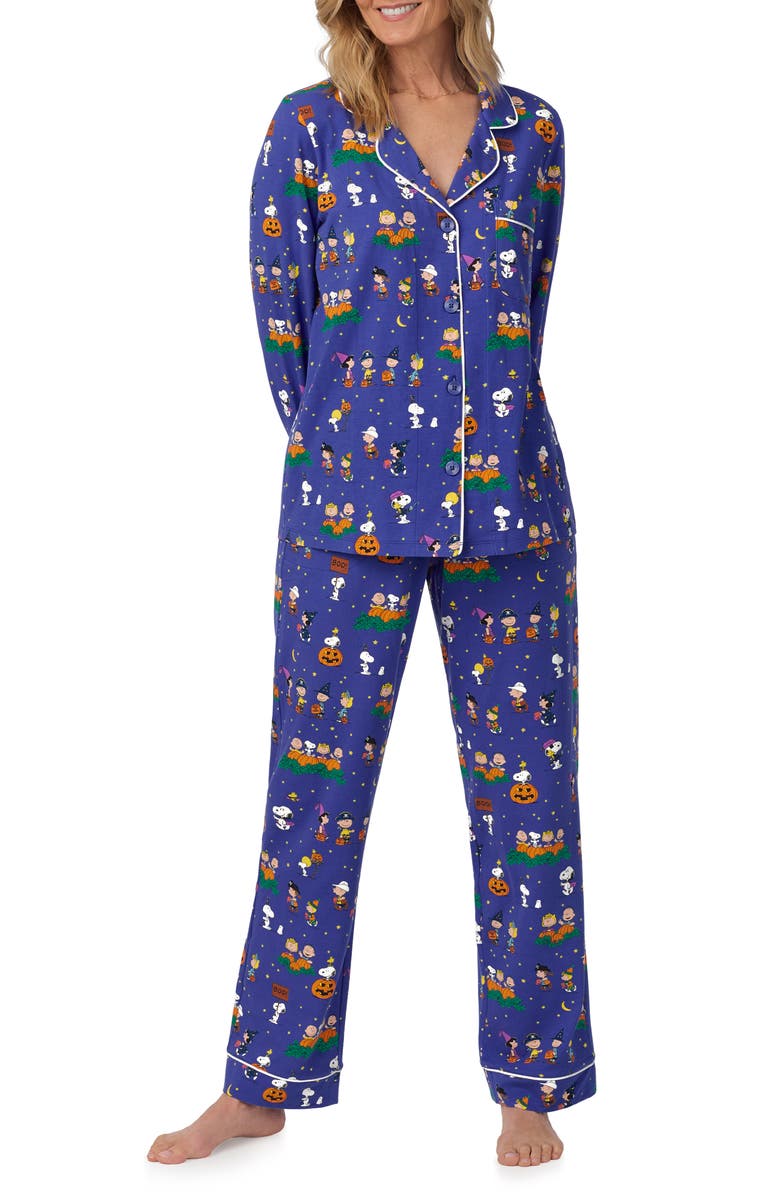 BedHead Pajamas Print Jersey Pajamas, Main, color, 