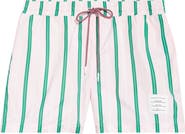 Thom Browne Stripe Swim Trunks