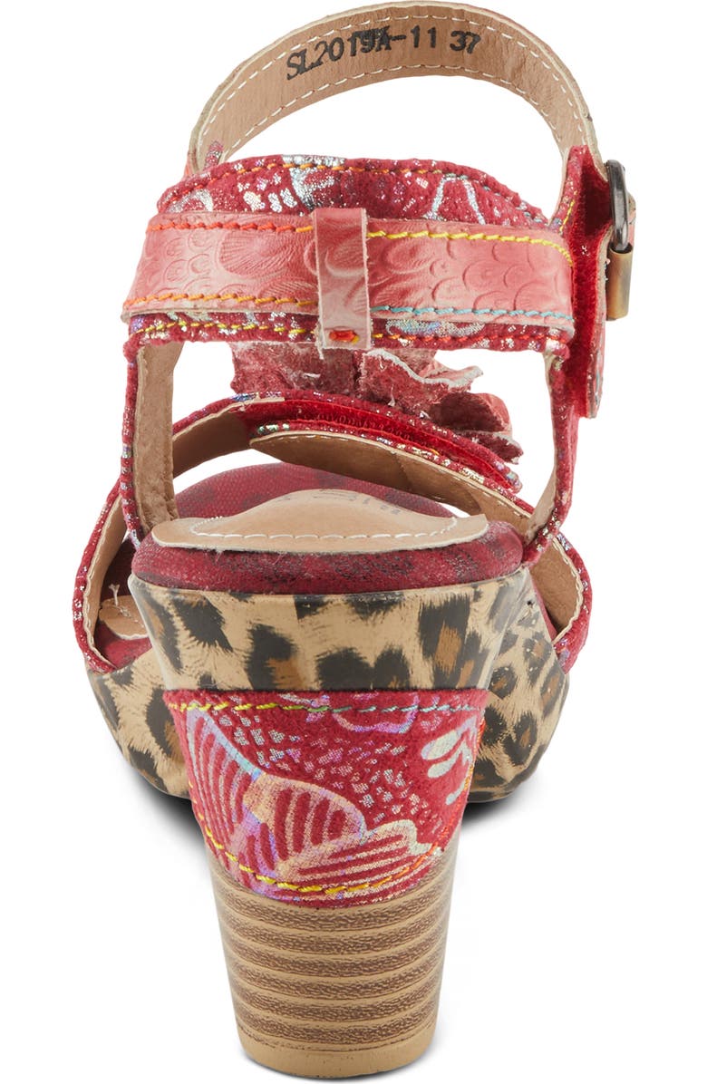 L'Artiste by Spring Step Wildcat Ankle Strap Sandal, Alternate, color,