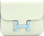 Pre-Owned Hermes Constance Slim Wallet Epsom