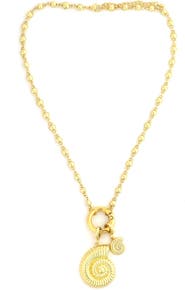 Panacea Shell Pendant Necklace